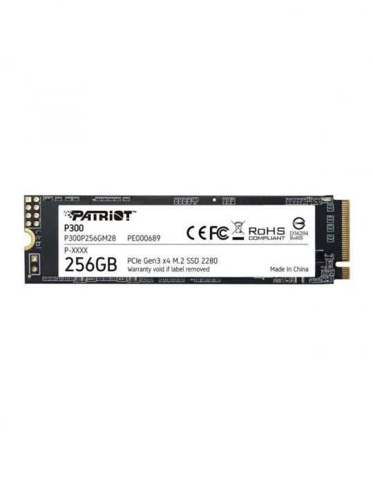 SSD Patriot P300 256GB, PCI Express x4, M.2 2280  - 1