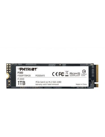 SSD Patriot P300, 1TB, PCI Express 3.0 x4, M.2  - 1 - Tik.ro