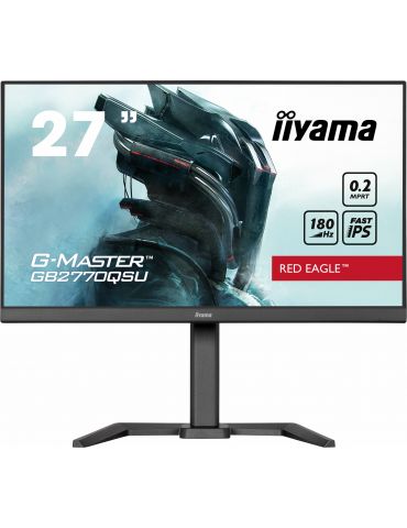 iiyama G-MASTER GB2770QSU-B6 monitoare LCD 68,6 cm (27") 2560 x 1440 Pixel 2K Ultra HD Negru - Tik.ro