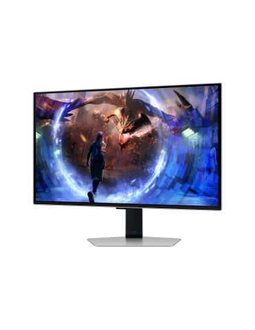 Samsung Odyssey G60SD monitoare LCD 68,6 cm (27") 2560 x 1440 Pixel Quad HD OLED Argint
