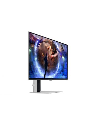 Samsung Odyssey G60SD monitoare LCD 68,6 cm (27") 2560 x 1440 Pixel Quad HD OLED Argint