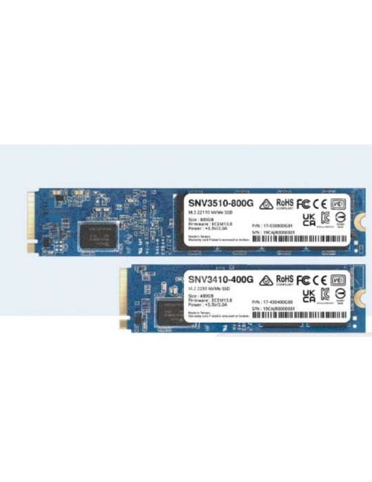 SSD Server Synology SNV3510, 400GB, PCI Express x4, M.2 Synology - 1