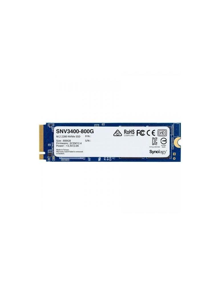 Ssd synology snv3400 800gb pci express 3.0 x4 m.2 2280 snv3400-800g