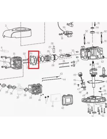 Garnitura chiuloasa DAC100XL - Tik.ro