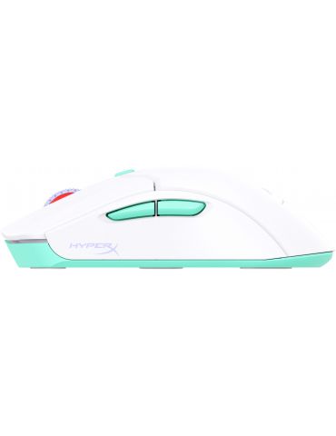 HP HyperX Pulsefire Haste 2 Core Wls - Gaming Mouse (Wht Grn Pur) mouse-uri