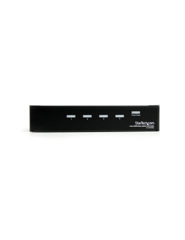 StarTech.com ST124HDMI2 distribuitoare de semnal video HDMI 4x HDMI