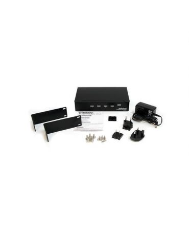 StarTech.com ST124HDMI2 distribuitoare de semnal video HDMI 4x HDMI
