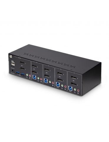 StarTech.com P4DD46A2-KVM-SWITCH switch-uri pentru tastatură, mouse și monitor (KVM) Negru