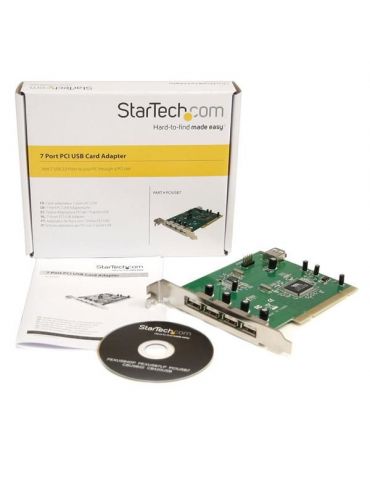StarTech.com PCIUSB7 plăci adaptoare de interfață Intern USB 2.0