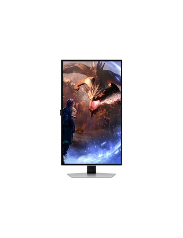 Samsung Odyssey G60SD monitoare LCD 68,6 cm (27") 2560 x 1440 Pixel Quad HD OLED Argint