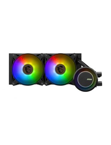 MSI MAG CORELIQUID E240 sistem răcire computer Placă de bază, Procesor Kit lichid de răcire 12 cm Negru - Tik.ro
