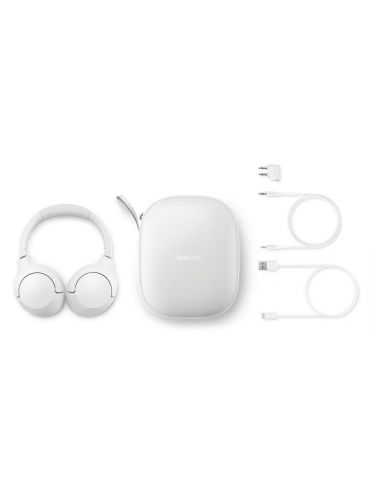 Philips TAH8506WT 00 cască audio & cască cu microfon Căști Fără fir Bandă de fixare pe cap Apeluri Muzică USB tip-C Bluetooth