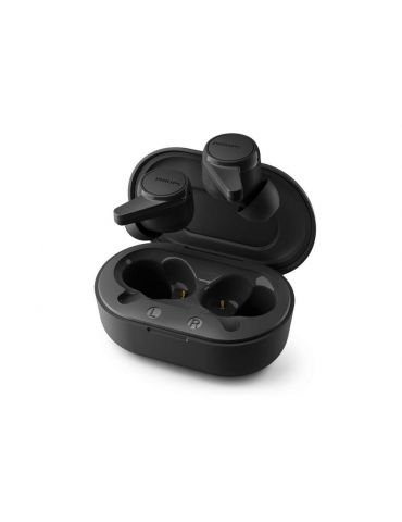 Philips 1000 series TAT1207BK 00 cască audio & cască cu microfon Căști True Wireless Stereo (TWS) În ureche Apeluri Muzică