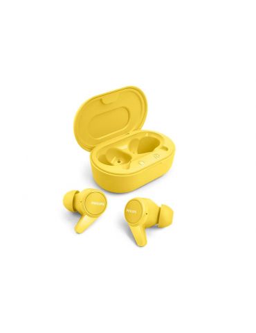 Philips 1000 series TAT1207YL 00 cască audio & cască cu microfon Căști Fără fir În ureche Bluetooth Galben