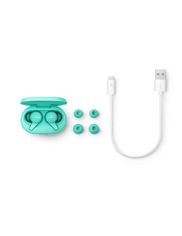 Philips 1000 series TAT1207BL 00 cască audio & cască cu microfon Căști Fără fir În ureche Bluetooth Albastru