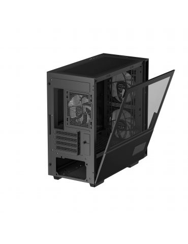 DeepCool CH360 DIGITAL Micro Tower Negru