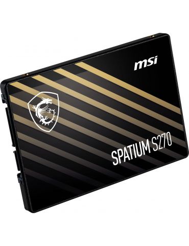 MSI SPATIUM S270 SATA 2.5 480GB unități SSD 2.5" 480 Giga Bites ATA III Serial 3D NAND