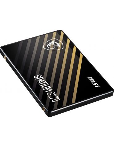 MSI SPATIUM S270 SATA 2.5 480GB unități SSD 2.5" 480 Giga Bites ATA III Serial 3D NAND