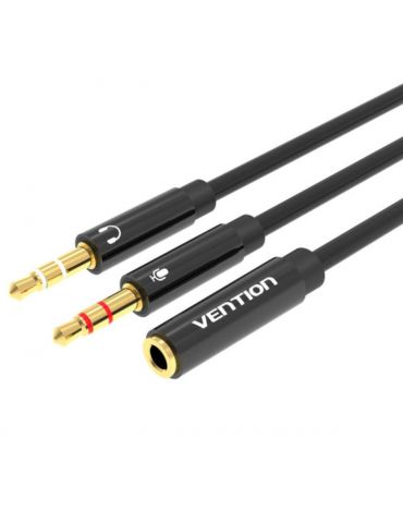 Vention BBTBY accesoriu tip splitter audio Negru - Tik.ro