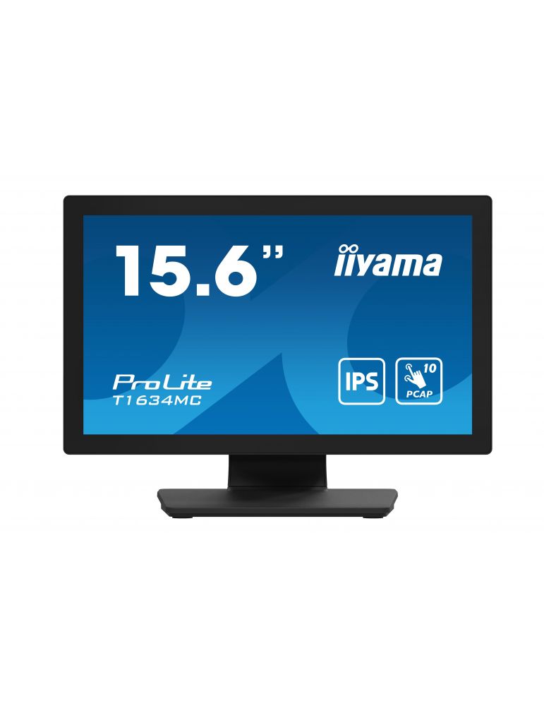 iiyama ProLite T1634MC-B1S monitoare LCD 39,6 cm (15.6") 1920 x 1080 Pixel Full HD LED Ecran tactil Negru