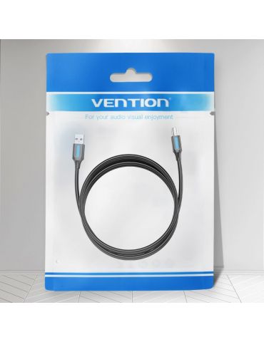 Vention COQBH cabluri USB 2 m USB 2.0 USB A USB B Negru