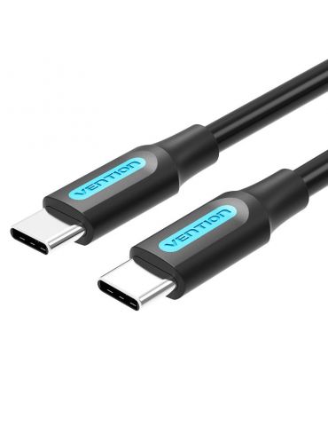 Vention COSBF cabluri USB 1 m USB 2.0 USB C Negru - Tik.ro