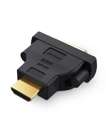 Vention ECCB0 adaptor mufă cablu HDMI DVI(24+5) Negru