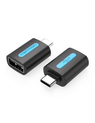 Vention CDTB0 adaptor mufă cablu USB C USB A Negru - Tik.ro