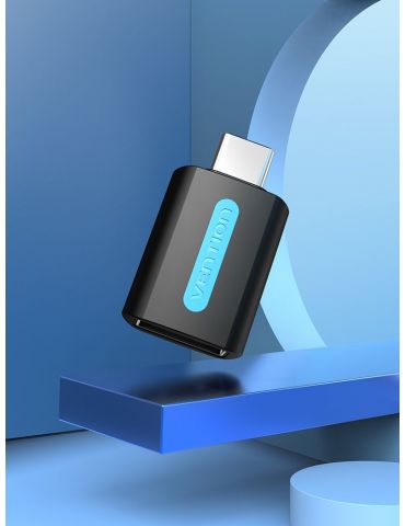 Vention CDTB0 adaptor mufă cablu USB C USB A Negru