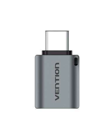 Vention CDQH0 adaptor mufă cablu USB C USB A Gri - Tik.ro