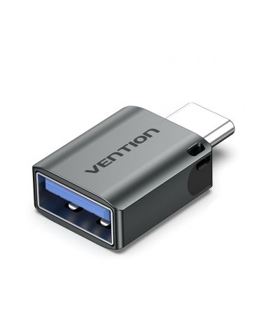 Vention CDQH0 adaptor mufă cablu USB C USB A Gri