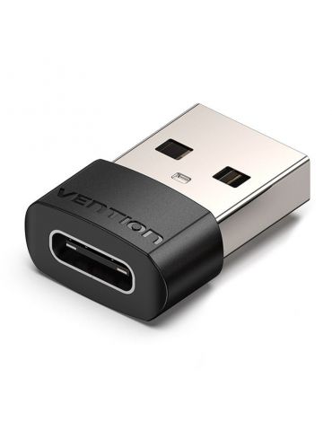 Vention CDWB0 adaptor mufă cablu USB A USB C Negru - Tik.ro