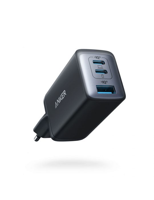 Anker 735 Charger Universală Negru AC Încărcare rapidă De interior