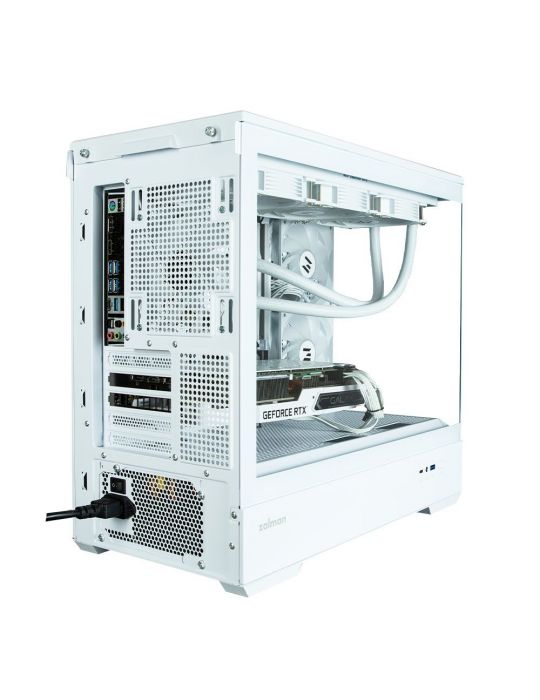 Zalman P30 WHITE carcase PC Mini Tower Alb