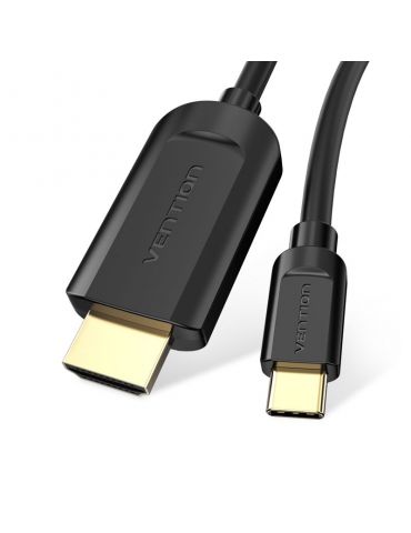 Vention CGUBH adaptor pentru cabluri video 2 m USB tip-C HDMI Negru - Tik.ro