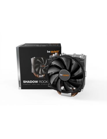 be quiet! SHADOW ROCK SLIM 2 Procesor Ventilator 13,5 cm Aluminiu, Negru, Cupru 1 buc.