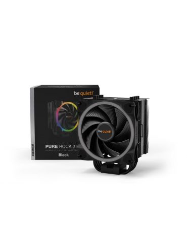 be quiet! Pure Rock 2 FX Black Procesor Răcitor de aer 12 cm Negru 1 buc.