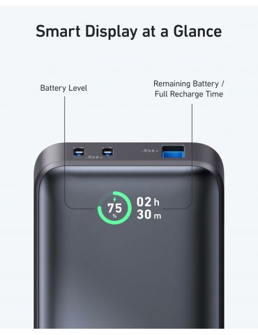Anker 533 Power Bank (PowerCore 30W) Litiu 10000 mAh Negru