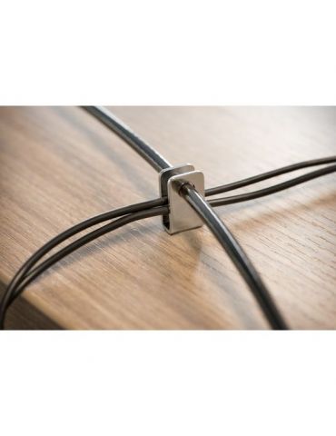 Kensington K64425M cabluri cu sistem de blocare Negru, Din oţel inoxidabil