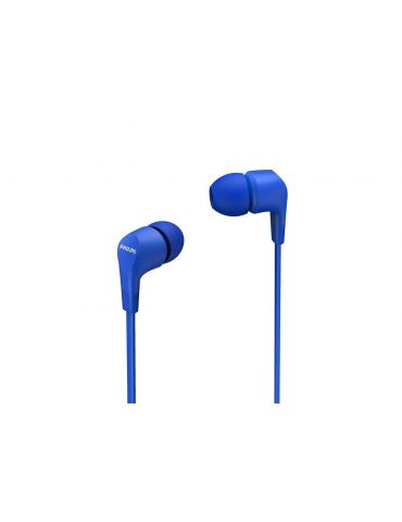 Philips TAE1105BL 00 cască audio & cască cu microfon Căști Prin cablu În ureche Apeluri Muzică Albastru