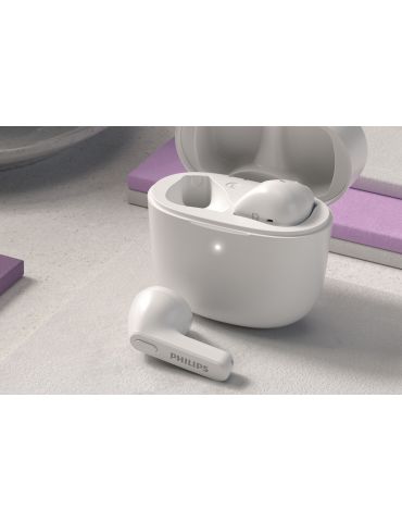 Philips 2000 series TAT2236WT Căști Fără fir În ureche Apeluri Muzică Bluetooth Alb