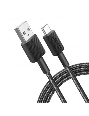 Anker 322 cabluri USB 1,8 m USB A USB C Negru - Tik.ro