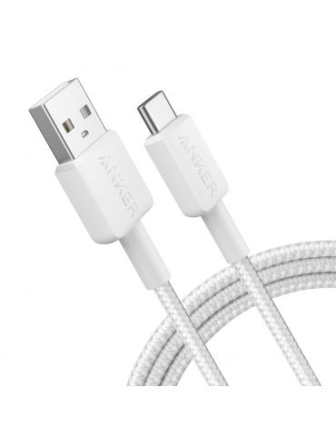 Anker 322 cabluri USB 1,8 m USB A USB C Alb - Tik.ro