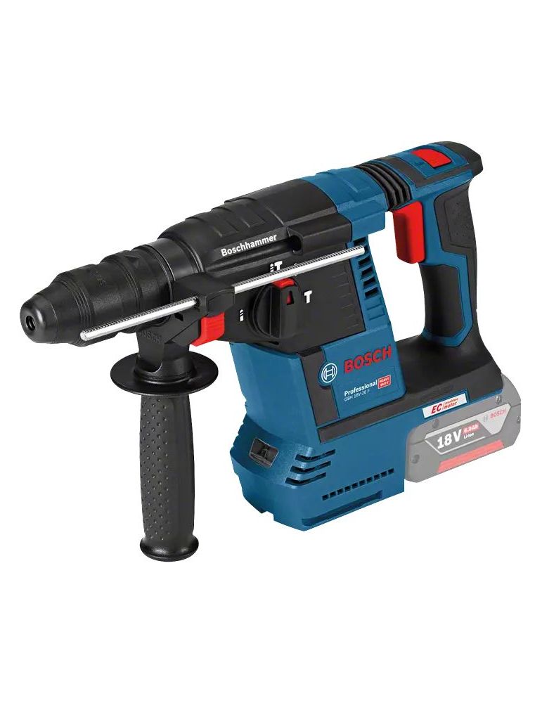 Bosch gbh 18v-26 (solo) ciocan rotopercutor brushless li-ion 2.6j fara