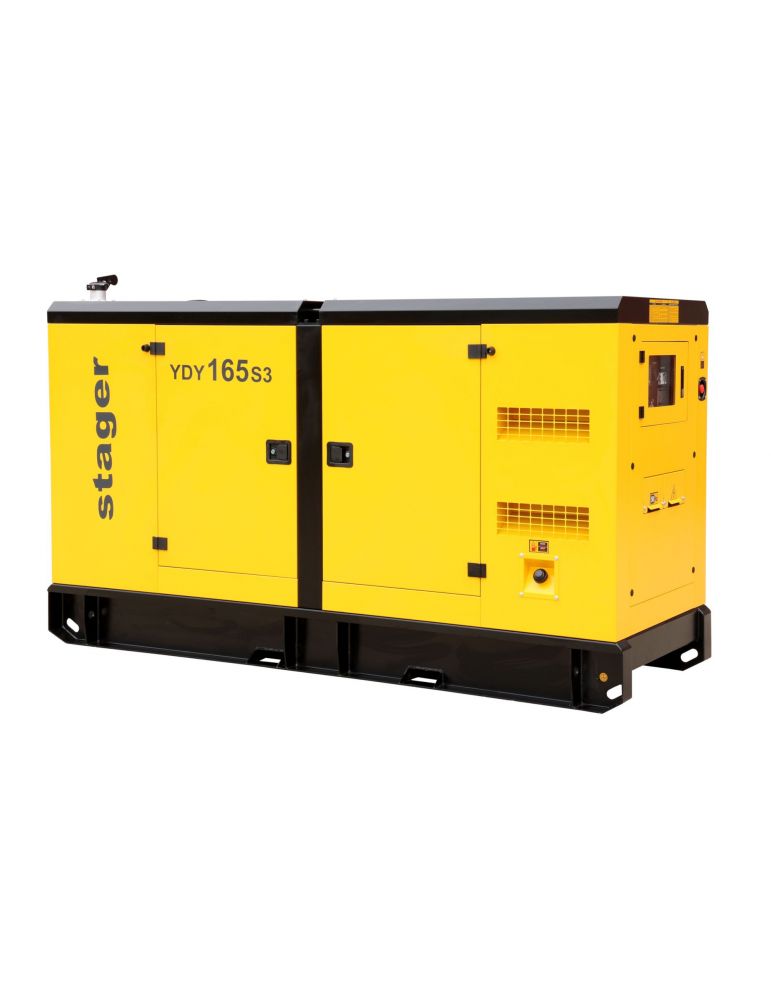 Stager ydy165s3 generator insonorizat 165kva 217a 1500rpm trifazat diesel