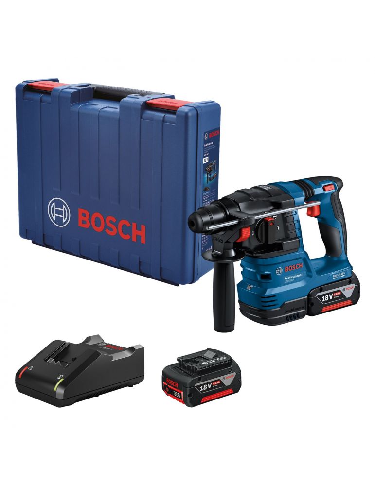 Bosch gbh 185-li ciocan rotopercutor brushless 1.9j + 2 acumulatori