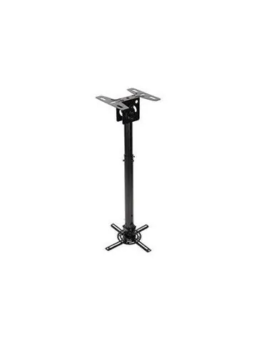 Ceiling mount with pole black quick projector reconnect/ disconnect +/- 30 rotation +/-20 pitch and roll adjustable height from 