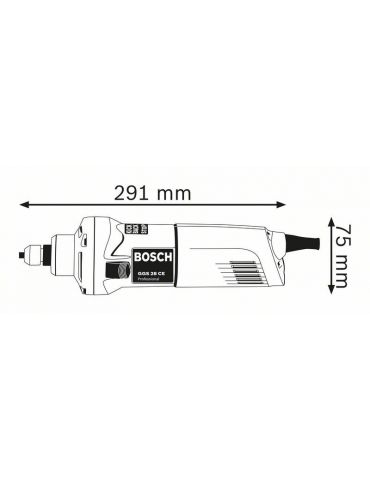 Bosch 0 601 220 100 polizor unghiular drept 10000 RPM 650 W