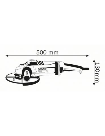 Bosch 0 601 890 D00 polizoare unghiulare 18 cm 8500 RPM 2200 W 5,3 kilograme