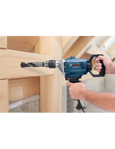 Bosch 0 601 1B0 000 mașină de găurit 630 RPM 3 kilograme Negru, Albastru